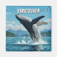 Vancouver Island Humpback Whale Breaching Travel