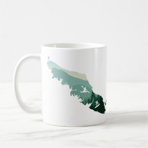 Vancouver Island West Coast Design Mug
