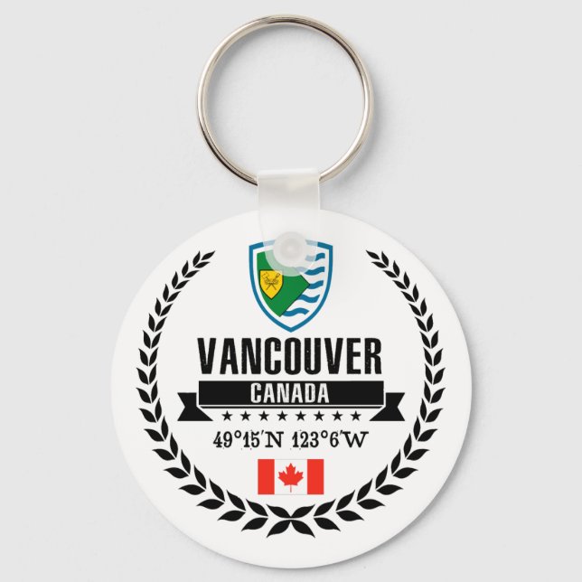 Vancouver Key Ring (Front)