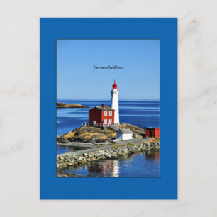 Vancouver Lighthouse, labelled Postcard