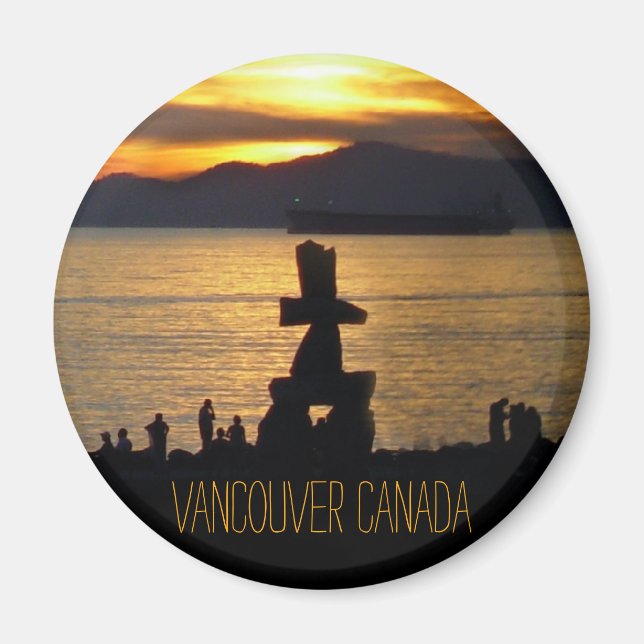 Vancouver Magnet Souvenir Custom Vancouver Magnets (Front)