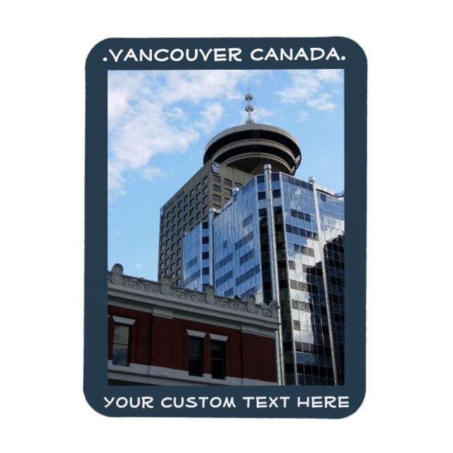 Vancouver Magnet Vancouver CN Personalised Magnet (Vertical)