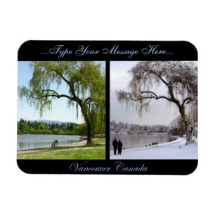 Vancouver Magnet Vancouver CN Personalised Magnet