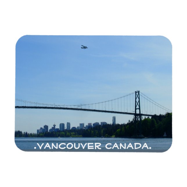 Vancouver Magnet Vancouver CN Personalised Magnet (Horizontal)