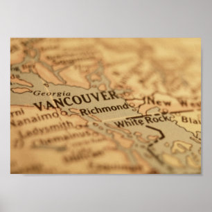 Vancouver Map Poster