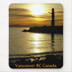Vancouver Mousepad Souvenir Vancouver Sunset Gifts