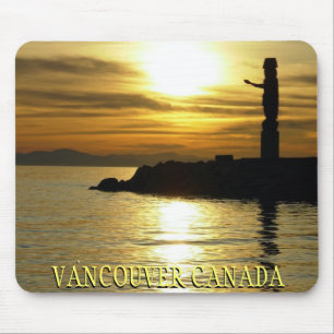 Vancouver Mousepad Souvenir Vancouver Sunset Gifts