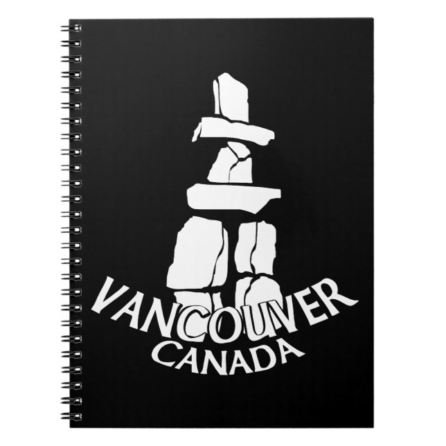 Vancouver Notebook Landmark Souvenir Journal (Front)