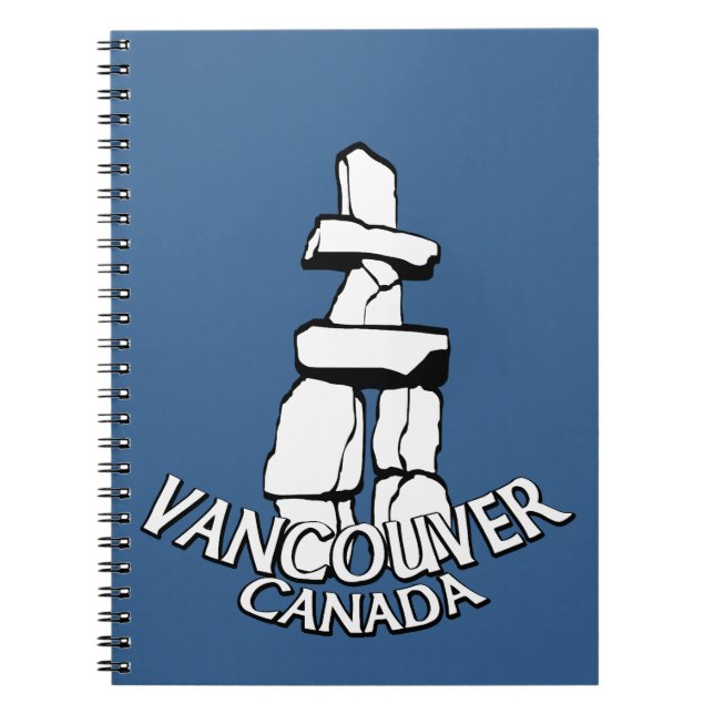 Vancouver Notebook Landmark Souvenir Journal (Front)