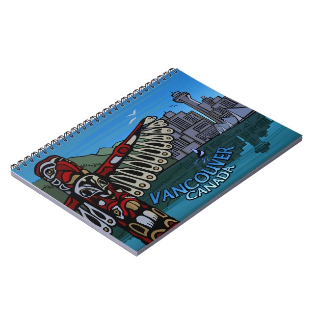Vancouver Notebook Landmark Souvenir Journal (Left Side)