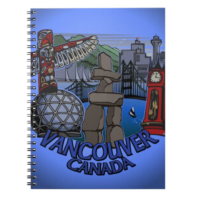 Vancouver Notebook Vancouver Souvenir Journal (Front)