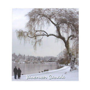 Vancouver Notepad Personalised Vancouver Souvenir