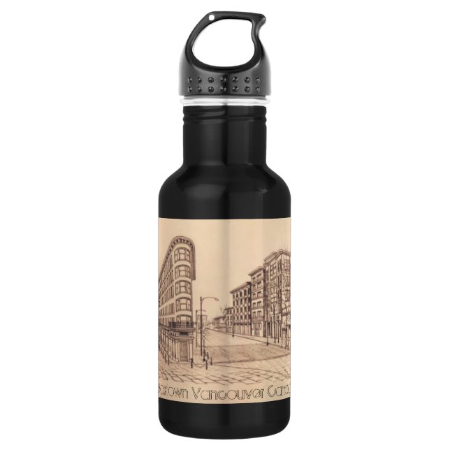 Vancouver Personalised Gastown 532 Ml Water Bottle (Front)