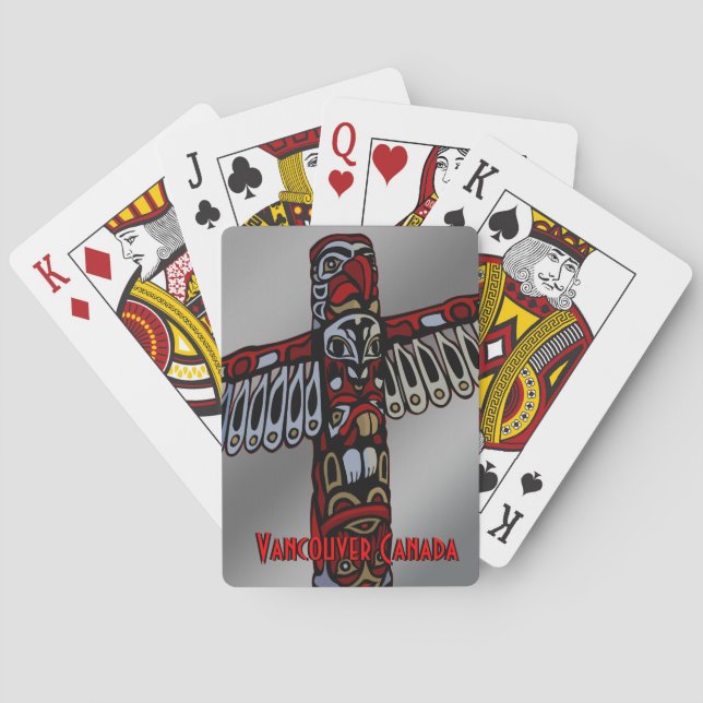 Vancouver Playing Cards Personalised Totem Card (Back)