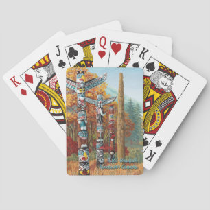 Vancouver Playing Cards Totem Poles Cards