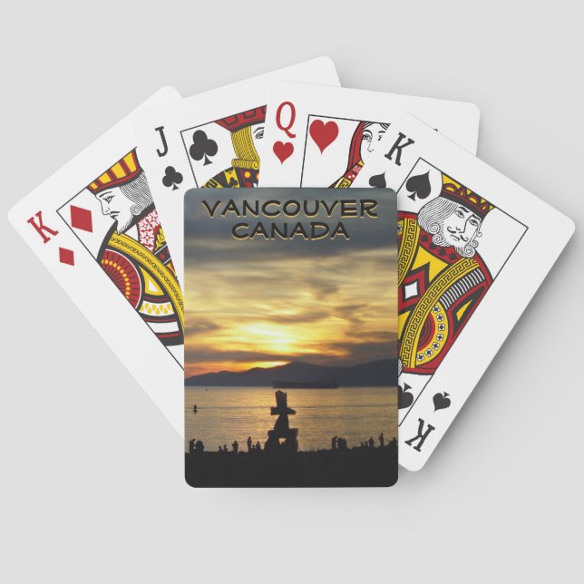 Vancouver Playing Cards Vancouver Sunset Cards (Back)