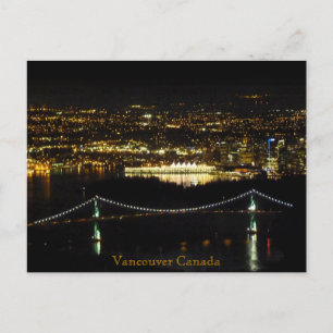 Vancouver Postcards Lions Gate Personalised Card