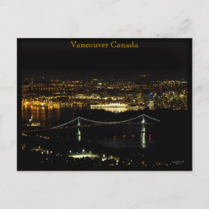 Vancouver Postcards Lions Gate Personalised Card