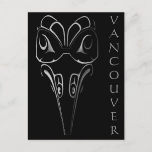 Vancouver Postcards Totem Pole Landmarks Art Cards