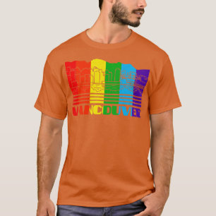 Vancouver Pride Vancouver LGBT Gift LGBTQ Support T-Shirt