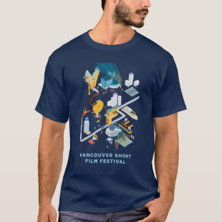 Vancouver Short Film Festival - T-Shirt (Blue)