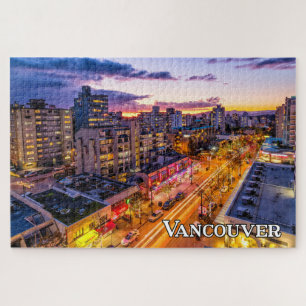 Vancouver Skyline, British Columbia, Canada Jigsaw Puzzle