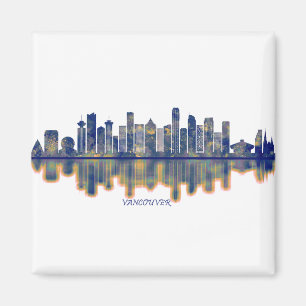Vancouver Skyline Magnet