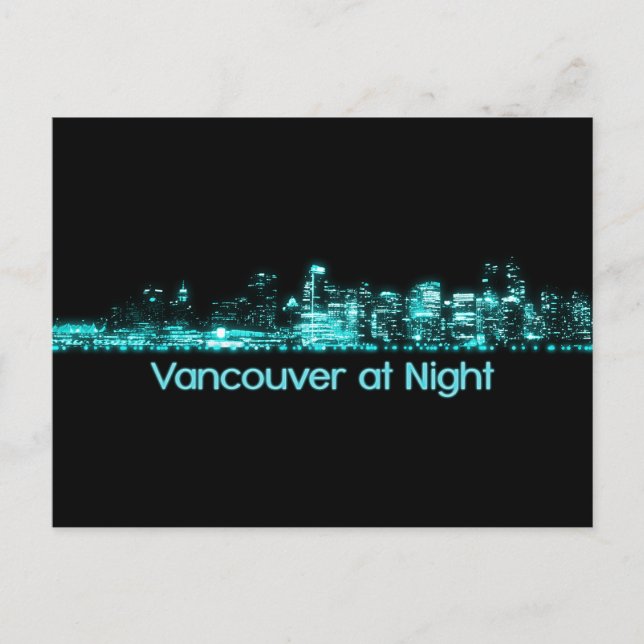 Vancouver Skyline Postcard (Front)
