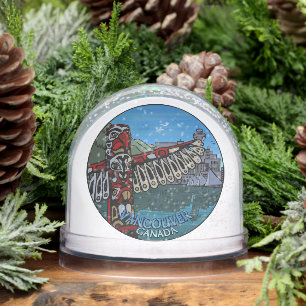 Vancouver Snow Globe Custom Vancouver Snowglobe