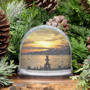 Vancouver Snow Globe Custom Vancouver Snowglobes