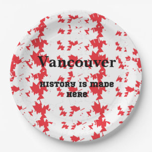 Vancouver Soccer 2026  Party Plate Set