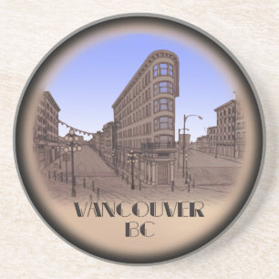 Vancouver Souvenir Coaster Totem Pole Landmark Gif