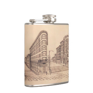 Vancouver Souvenir Flask Vancouver Gastown Gifts
