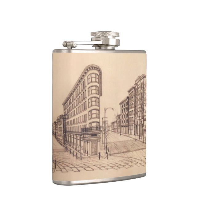Vancouver Souvenir Flask Vancouver Gastown Gifts (Right)