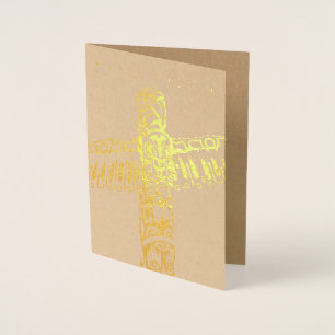 Vancouver Souvenir Greeting Cards Custom Silver