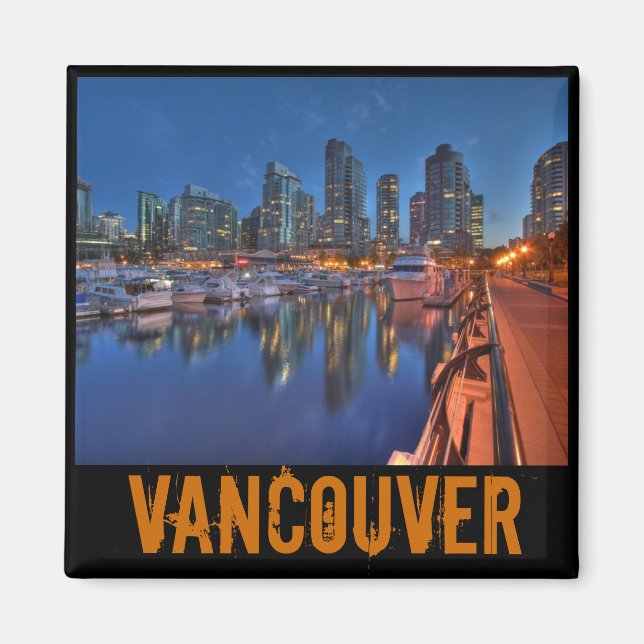 Vancouver Souvenir Magnet (Front)