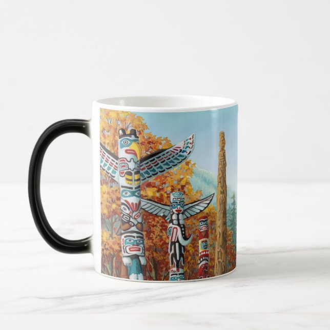 Vancouver Souvenir Morfing Cups Mugs Glasses (Left)