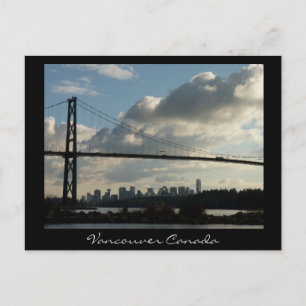 Vancouver Souvenir Postcard Totem Pole Personalise