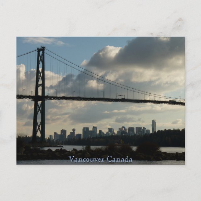 Vancouver Souvenir Postcards Lions Gate Postcards (Front)