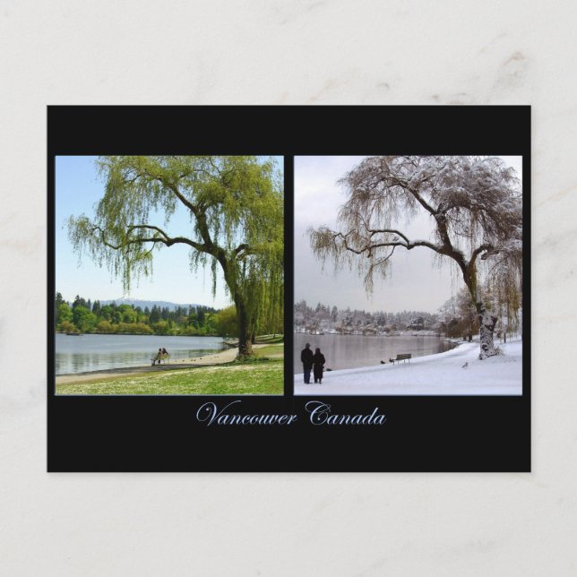 Vancouver Souvenir Postcards Seasons Landscape (Front)