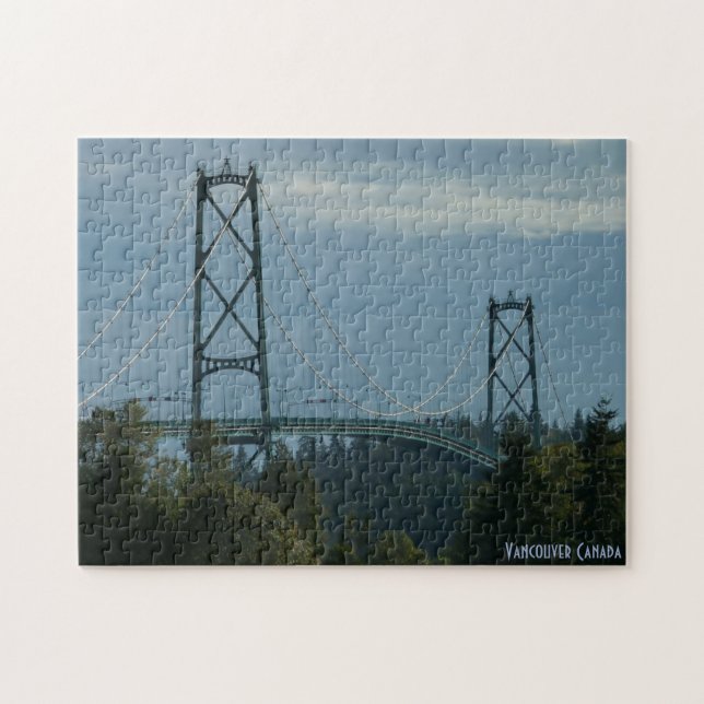 Vancouver Souvenir Puzzle Custom Vancouver Gifts (Horizontal)