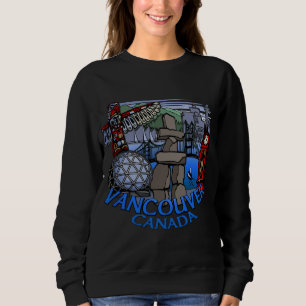 Vancouver Souvenir Sweatshirt Vancouver Art Shirts