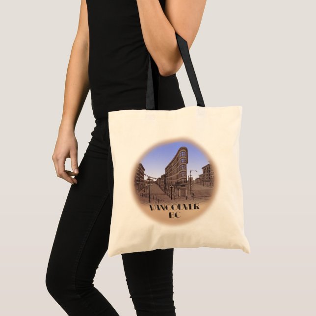 Vancouver Souvenir Tote Bag Landmark Art Gifts (Front (Product))