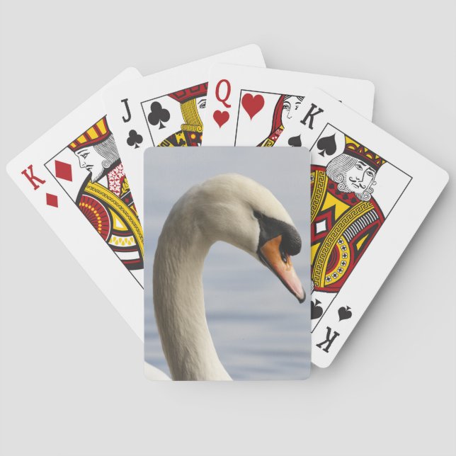 Vancouver, Stanley Park, Mute Swan (Cygnus olor) 2 Playing Cards (Back)