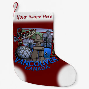 Vancouver Stocking Vancouver Christmas Stocking