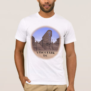 Vancouver T-shirt Unisex Gastown Souvenir T-shirt