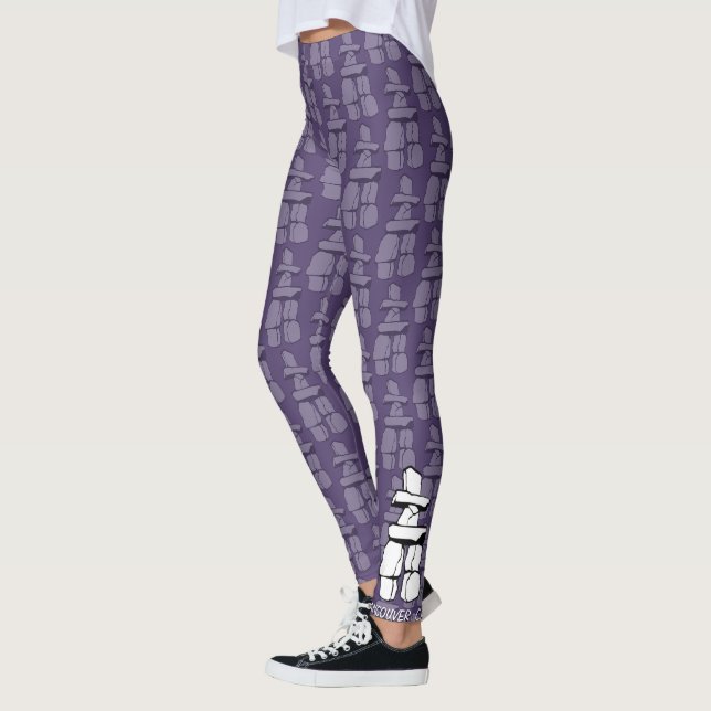 Vancouver Tights Custom Vancouver Canada Leggings (Left)