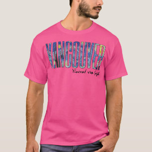 Vancouver Van Gogh Starry Night Art Vincent Van Go T-Shirt