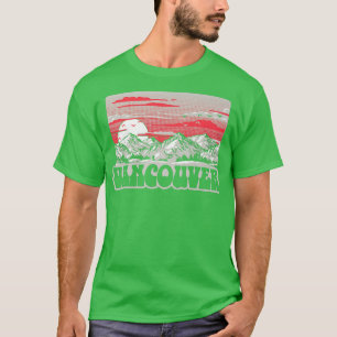 Vancouver Vintage Eighties Mountains Retro Graphic T-Shirt