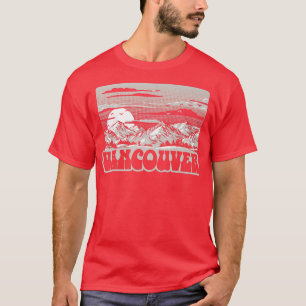 Vancouver Vintage Eighties Mountains Retro Graphic T-Shirt